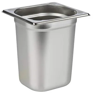 Obrázok produktu pre Nádoba APS GN 1/6 z nehrdzavejúcej ocele 18/10, hĺbka: 200 mm, objem: 3,40 l
