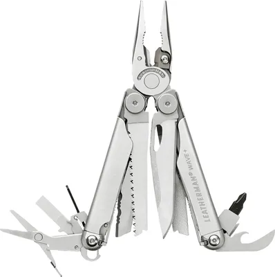 Produktbild von LEATHERMAN Multitool Wave plus silver 18 Funktionen