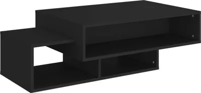 Zdjęcie produktu dla vidaXL Stolik kawowy czarny 105x55x32 cm materiał drewnopochodny