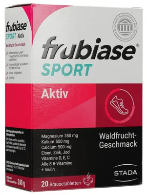 Produktbild von FRUBIASE SPORT Waldfrucht Brausetabletten 20St PZN 07678722