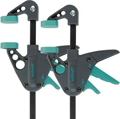 Produktbild von wolfcraft GmbH EHZ 40-110, Schraubzwinge, Stahl, 2 Stück(e)