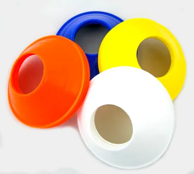Produktbild von Set aus 24 Mini-Abgrenzungsmarkierungen - 4 Farben - Ideal für kleine Übungen