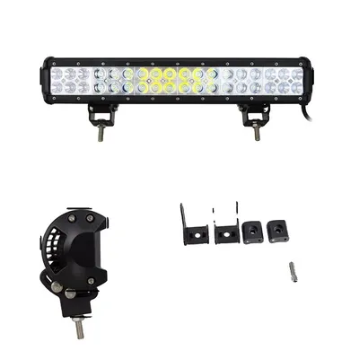Image de Barre lumineuse à LED, faisceau combiné, résistant aux intempéries, 17 pouces Combo 1 pièce