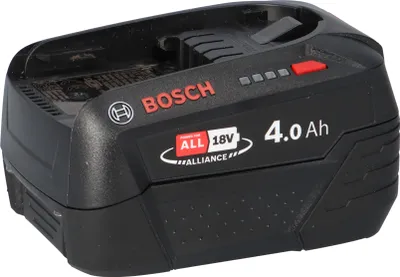 Obrázek produktu pro Bosch 1.600.A01.1T8, Baterie, Lithium-ion (Li-ion), 4 Ah, 18 V, BOSCH, Černá