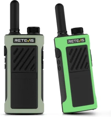 Produktbild von Retevis RB666P Walkie Talkie, professionelles Walkie-Talkie, schnelles Aufladen, 1500 mAh, Typ-C, 16 Kanäle, CTCSS/DCS, VOX, PMR446 Zwei-Wege-Radio