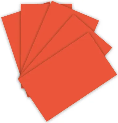 Image de folia 6122/4/40 folia Papier cartonné, format A4, 220 g/m², 100 feuilles, orange