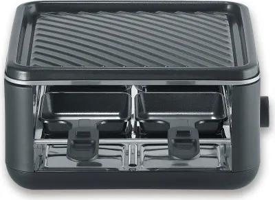 Produktbild von SEVERIN Black Line Lite Mini Raclette-Grill RG 2360 RG 2360 aus Kunststoff, schwarz