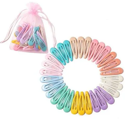 Image de Lot de barrettes, 6 cm, 2 pièces, les couleurs peuvent varier selon les arrivages