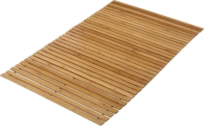 Produktbild von Kleine Wolke Badematte aus Bambus LEVEL Natur 50 x 80 cm