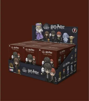 Produktbild von YuMe Hero Box Harry Potter – Classic Series – 7,6 cm große Sammelfiguren, 1 Stück, ab 8 Jahren, zum Sammeln von Dobby, Harry, Hermine, Ron, Dumbledore, Quidditch