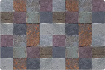 Produktbild von Küchenmatte 100x150 cm Vinylmatte Bodenmatte Dekoration -Kacheln Abstrakt