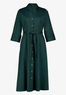 Produktbild von Hemdblusenkleid Midi mit Bindegürtel