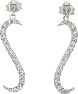 Produktbild von Ohrhänger Silber 925 Zirkonia JL51-06-0066 JuwelmaLux