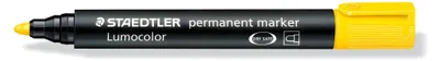 Obrázok produktu pre Staedtler Lumocolor permanentný popisovač okrúhly žltý