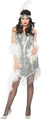 Produktbild von Charleston Paillettenkleid Kostüm Größe: XL