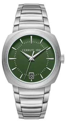 Immagine prodotto di Cerruti 1881 Date watch FORLI Silver Green