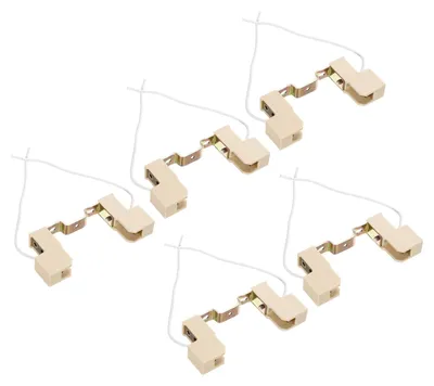 R7S Keramik-Lampensockel 5 Stück, Doppelklemmen, 110-250V, 2A