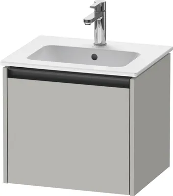 Produktbild von Duravit Ketho.2 Wastafelonderkast 51x42x44 cm Mat Betongrijs