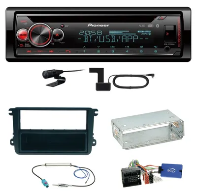 Produktbild von Pioneer DEH-S720DAB Bluetooth USB Einbauset für Golf 5 6 Passat 3C CC B7 Touran