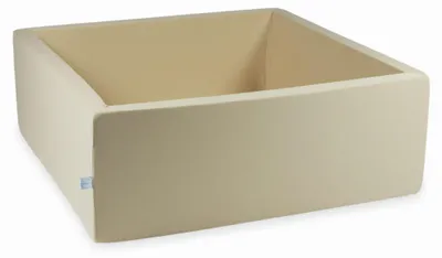 Produktbild von Trockenbecken 110x110x40 beige ohne Bälle