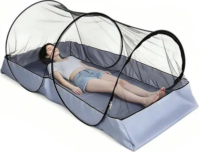 Produktbild von Famanu Moskitonetz für Bett – Tragbar und schnell aufzustellen