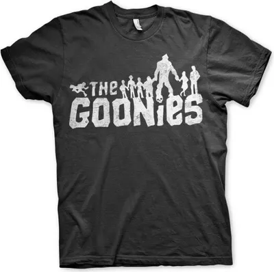 Immagine prodotto di Maglietta con logo dei Goonies - Grande - Nero