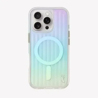 Zdjęcie produktu dla Etui UNIQ Coehl Linear MagClick do iPhone 16 Pro opal