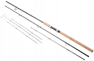 Zdjęcie produktu dla WĘDKA Rumpol 300cm Method CARBON FEEDER 3m 180g 3 Szczytówki 110895