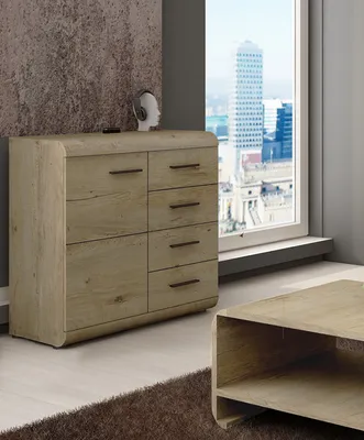 Immagine prodotto di Credenza credenza cassettiera multiuso rovere Sonoma 80cm