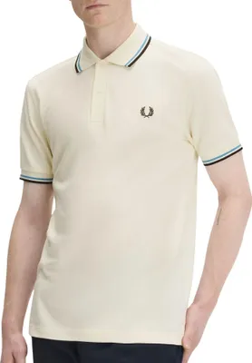 Produktbild von Fred Perry Poloshirt creme einfarbig Baumwolle