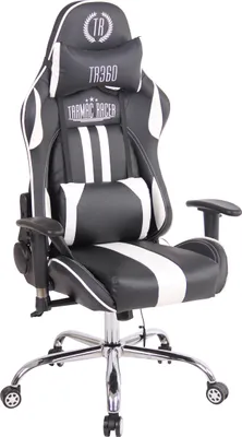 Produktbild von Bürostuhl HLO-CP93 XM Kunstleder  schwarz/weiß