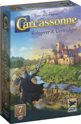Produktbild von Carcassonne - Erweiterung 7 Belagerer & Verteidiger (v3.1)