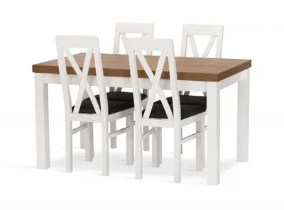 Obrázek produktu pro Jídelní sestava ZYTA stůl + 4 židle