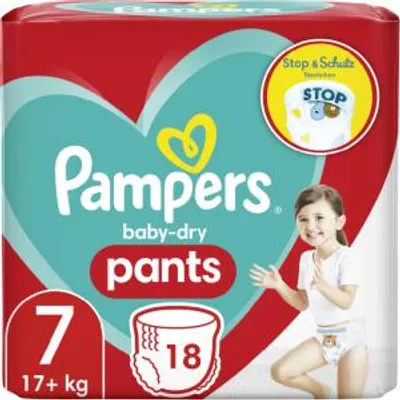 Produktbild von Pampers, Baby Dry XL Windeln Größe 7, 18 Stück