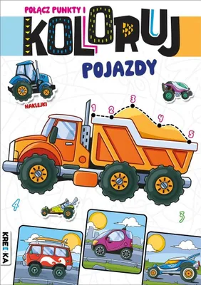 Immagine prodotto di Kolorowanka do kolorowania i łączenia punktów Pojazdy