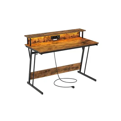 Produktbild von Stahl-Schreibtisch 60x120cm stabil 19,6kg