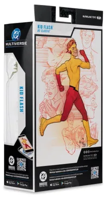 Immagine prodotto di Action figure da 7 pollici di Kid Flash (DC Classic) della serie DC Multiverse, prodotta da McFarlane Toys