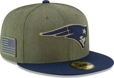 Produktbild von New Era 59Fifty Cap - Salute to Service New England Patriots