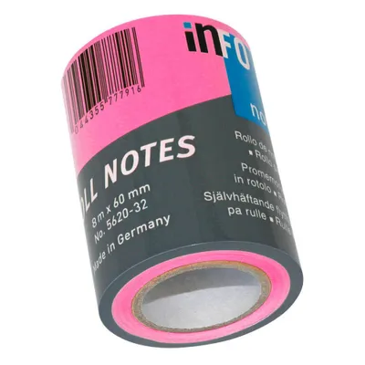 Productafbeelding van inFO 5620-32 Ersatzrolle Haftnotizen-Rolle Standard 5620-32 pink 1 Rolle