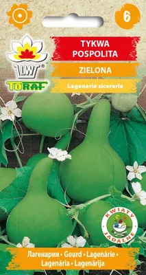 Zdjęcie produktu dla Tykwa pospolita zielona Nasiona kwiatów - 670 Toraf