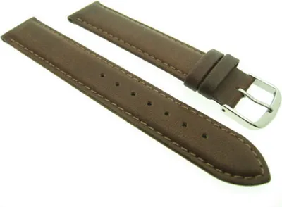 Produktbild von Rece Uhrenarmband Mona dunkelbraun 10 mm