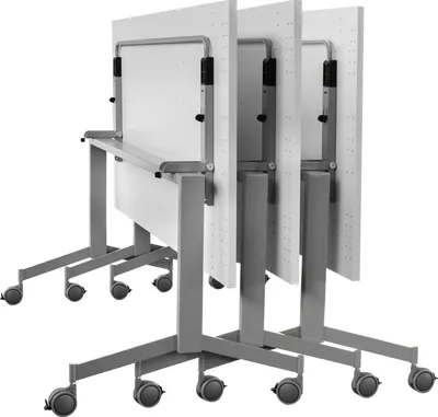 Zdjęcie produktu dla HAMMERBACHER VKL14/W Klapptisch weiß 138x69 cm