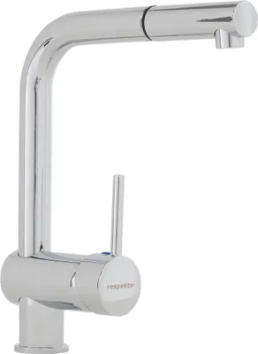 Produktbild von Wasserhahn Küchenarmatur Niederdruck Küche Mischbatterie Spültisch 360° respekta