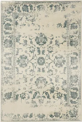 Zdjęcie produktu dla benuta Dywan vintage do salonu Suki kremowo-miętowy 300 x 400 cm Dywan do salonu Sypialnia Miękki Orientalny Prostokątny