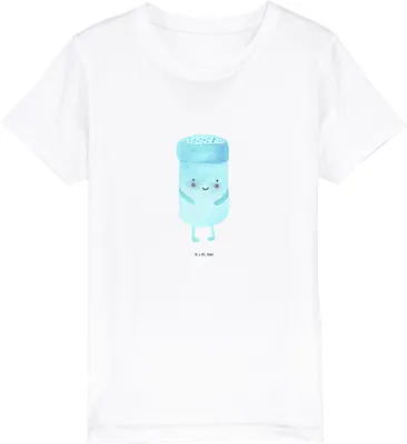 Produktbild von Mr. & Mrs. Panda Kleinkinder T-Shirt Beste Freunde Salz 12-14 Jahre (152/164) - Weiß - Geschenk, Teenager, Lustige Sprüche, Fehlende Keywords, Kinder Öko, Bio, Mädchen