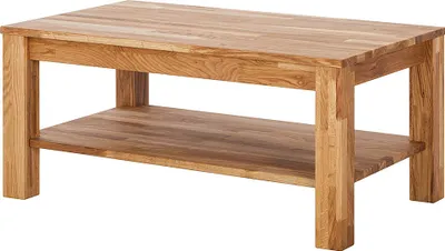 Produktbild von home24 Couchtisch - Eiche Massiv