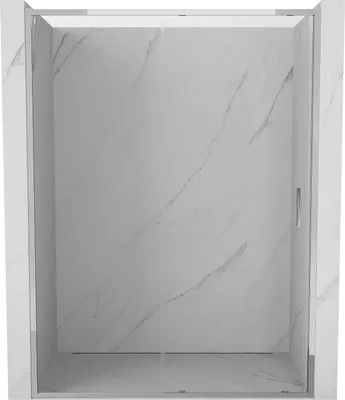 Produktbild von Mexen Exo Schiebeduschtüren 140 cm, transparent, Chrom - 8151-140-000-01-00