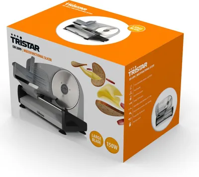 Obrázek produktu pro Tristar EM-2099, Elektrický, 1,5 cm, Černá, Stříbrná, 19 cm, 150 W, 270 mm