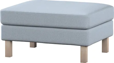 Produktbild von Dekoria Bezug für Karlstad Hocker, steingrau, Husse, Karstadt Hocker