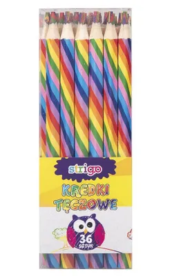 Produktbild von Regenbogen-Buntstifte (36 Stück) STRIGO